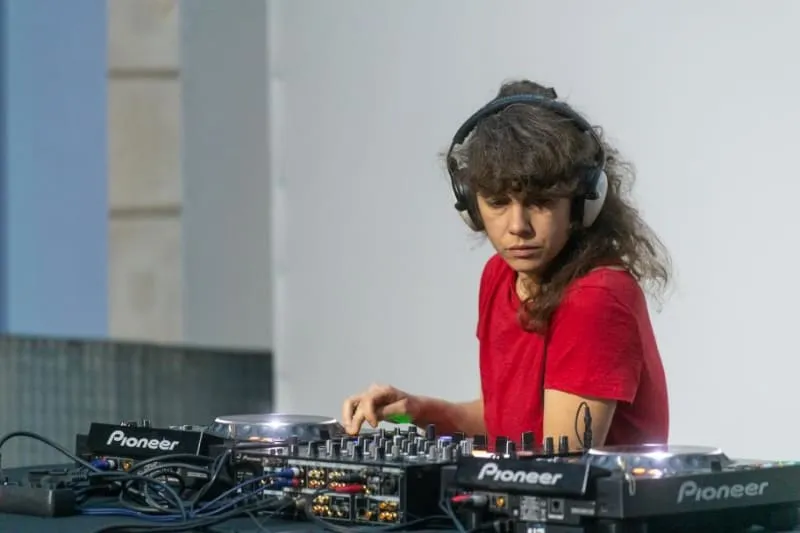 Gözen Atila playing DJ set