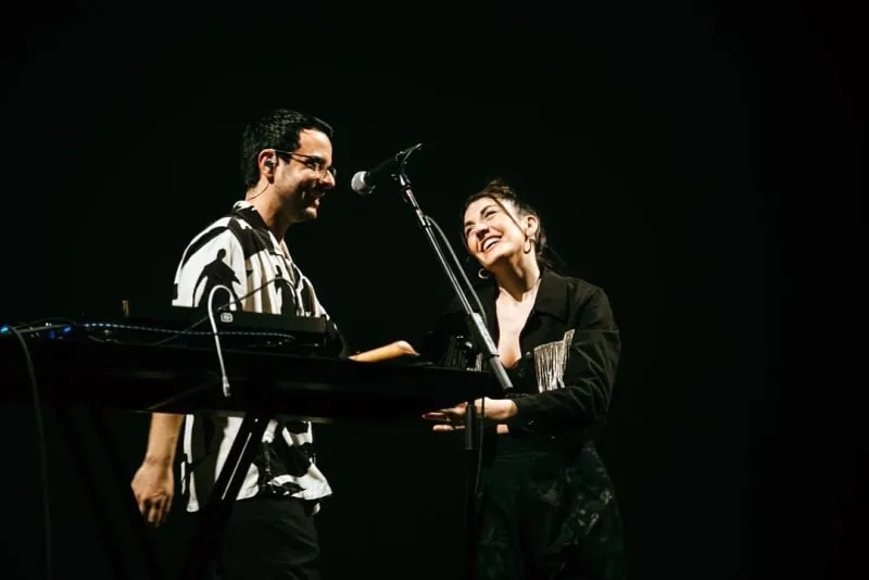 Baiuca on concert in Barcelona, winter 2023