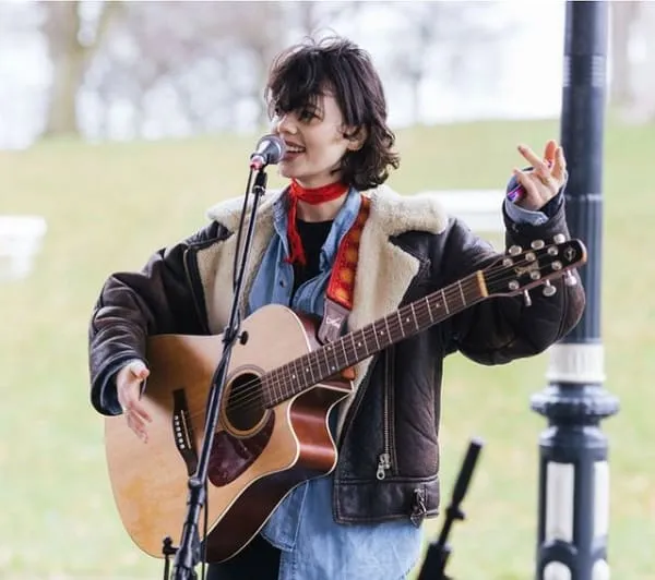 Kez live performance at the Pheonix Park, Dublin, photo 2023